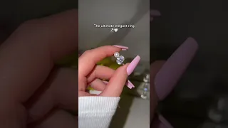 The ultimate elegant ring💍🤍 #jewellery #jewelry #diamond #diamondring #pearls #shorts #viral