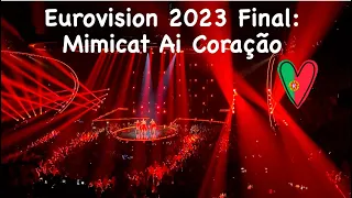 Mimicat - Ai Coração (LIVE) l Portugal 🇵🇹 l Grand Final l Eurovision 2023