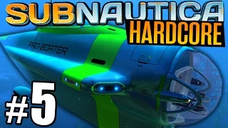 Subnautica - Part 5 - PRO-BOATER! | Let's Play Subnautica HARDCORE(Subnautica Gameplay)