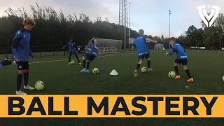 Ball Mastery Drill | 5 Variations | Soccer Footbal Training | Groups of 5 | U11 - U12 - U13 - U14