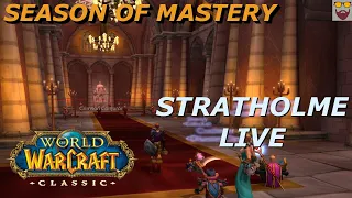 Let's Play WoW Classic - SEASON OF MASTERY - Part 103 - Stratholme Live - And Hitting 60