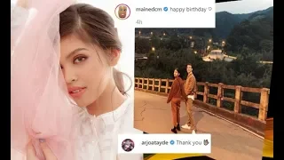 WOW!! MAINE MENDOZA PINAKITANG ESPESYAL TALAGA SI ARJO ATAYDE SA KANYA