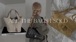 I Sold 11 Luxury Bags from my collection in 2023 | which bags & my reasons why