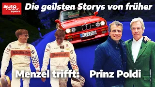 Die geilsten Storys von früher: Menzel trifft BMW-Legende Prinz Poldi | auto motor sport