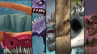 How To Train Your Dragon - All Legendary Dragons Cutscenes so far