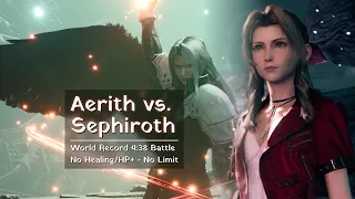 FFVII Remake - Sephiroth tries to kill Aerith