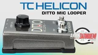 Вокальный эффект TC Helicon Ditto Mic Looper (лупер для битбокса)