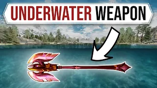 Bethesda Just Hid a New Weapon Underwater in Skyrim!