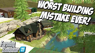 Cotton Ranch Build, Worst Building Mistake We've Ever Made | Farming Simulator 22