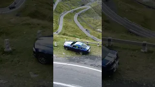 #Ford #Mustang on #Transfagarasan road #shorts #fordmustang #musclecar