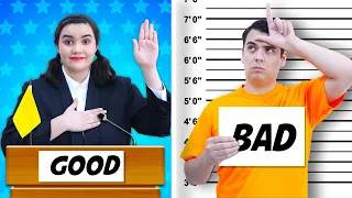 GOOD STUDENT VS BAD STUDENT | FUNNY RELATABLE MOMENTS & CRAZY SCHOOL SITUATION BY CRAFTY HACKS