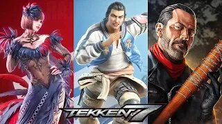 TEKKEN 7 - ANNA, LEI WULONG & NEGAN Reveal Trailer @ 1080p (60ᶠᵖˢ) HD ✔