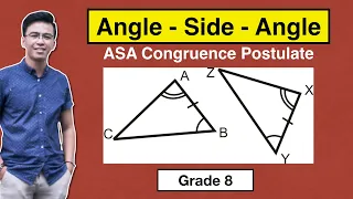 Angle - Side - Angle (ASA) Congruency Postulate - Congruent Triangles @MathTeacherGon