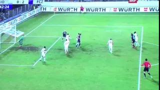 Дубль Кержакова за Цюрих Сьон 3:0/ FC Sion vs FC Zürich 0 3 Kerzhakov