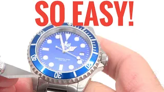 Change your Bezel insert using this Easy Method! - Watch and Learn #77