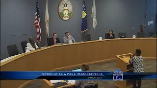 Administration and Public Works Committee Meeting 4-8-2019