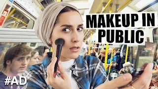 Doing my Make up in Public!