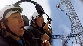 World No. 1 Curvature Roller Coaster Takabisha "Scream Machine" 《Running Man》 EP487