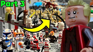 HUGE LEGO Star Wars Clone Wars MOC Battle Part 3