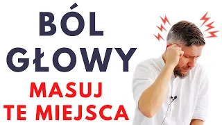 DOBRY MASAŻ na napięciowy ból głowy, migrenę - dr n. med. Marcin Wytrążek