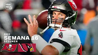 Tampa Bay Buccaneers vs. Arizona Cardinals   | Semana 16 NFL 2022 | Resumen Highlights | 25 Dic, 22