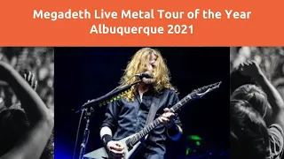 Megadeth Trust Live  Metal Tour of the Year Albuquerque NM 2021