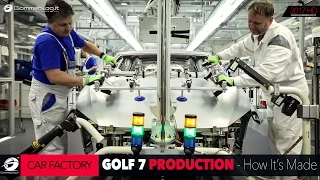 HOW IT'S MADE: Volkswagen VW Golf 7 Car Factory Production Plant [GOMMEBLOG]