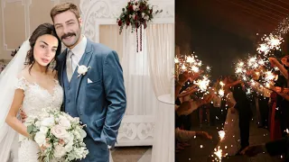 Talk About Wedding Date Özge Yağız And Gökberk Demirci with journalists