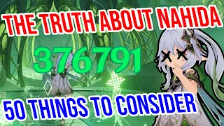 The Brutal Truth About Nahida! Is she still GREAT?! Genshin Impact