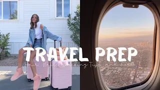 VLOG: TRAVEL PREP! Hair extensions, Lashes, Packing Tips and more! | Emma Rose