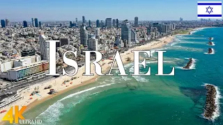 FLYING OVER ISRAEL (4K UHD) - Relaxing Music Along With Beautiful Nature Videos - 4k ULTRA HD