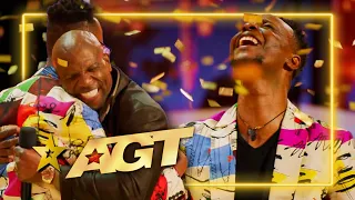 Dreams Come True! Comedian Wins The GOLDEN BUZZER from His HERO on America's Got Talent!