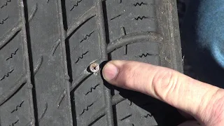 DIY Flat Tire Fix..Quick and Easy Tutorial