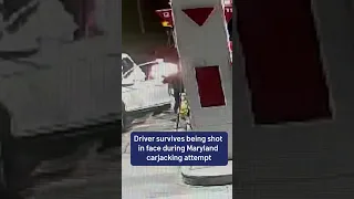 Driver survives being shot in face during Maryland carjacking attempt | NBC4 Washington