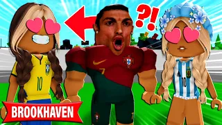 ich TROLLE ONLINE DATER als RONALDO in BROOKHAVEN! (Roblox Brookhaven 🏡RP | Story Deutsch)