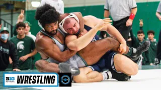 The Top 7 Big Ten Wrestling Matches from the Past Weekend | Jan. 24, 2022 | B1G Wrestling in 60