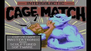 Intergalactic Cage Match Review for the Commodore 64 by John Gage