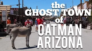 The Ghost Town of Oatman, AZ - April & Joe ON THE GO #2