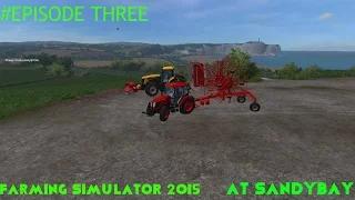 Farming Simulator 15 | SandyBay | Episode 3 | Getting grass for Sheeps