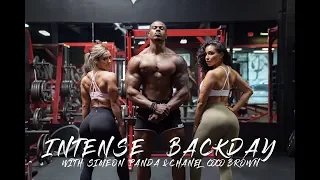 Intense Back Day With Simeon Panda & Chanel Coco Brown