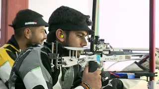 Shooting - Men's 50m Rifle 3 Positions FINAL, 37th National Games Goa 2023 | DD Sports