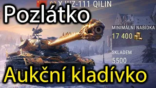 Pozlátko - Aukční kladívko 4. den - World of Tanks