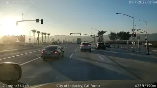 BigRigTravels LIVE | City of Industry to Tracy, CA [I-5] (1/7/22)