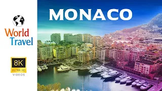 Monaco, Top Country 4K Videos, Skyline, Cityscape, Monaco by Drone 2021 | 8K