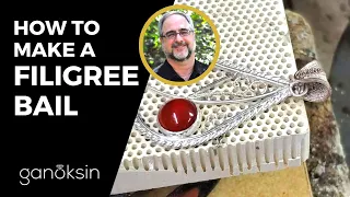 How To Make a Filigree Bail | Ganoksin [PREVIEW VIDEO]