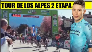 TOUR de los ALPES 2022 ETAPA 2 SUPERMAN Lopez y CHAVES vs INEOS y MOVISTAR