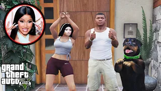 Franklin Gets CARDI B as His New Girlfriend in GTA 5