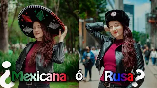 RUSA CANTA COMO MEXICANA EN LA CIUDAD DE MEXICO feat @Rusa Canta