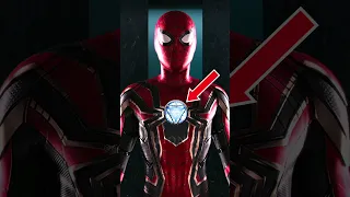 Iron-Spider Arc Reactor nanotec suit hidden things #shorts #actionweb