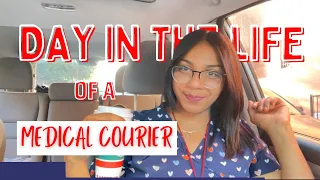 Day in the life of a medical courier